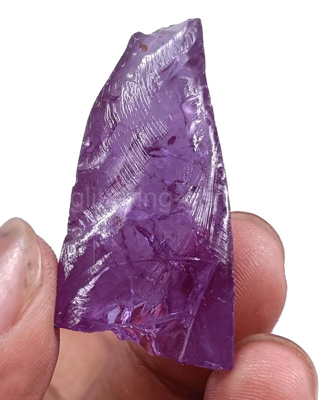 Natural 84.0 Ct Purple Alexandrite Raw Rough IGL Certified Loose Gemstone 5MSU gallery