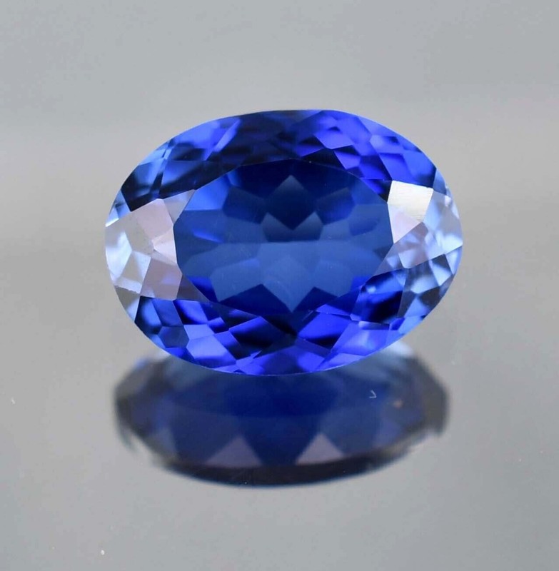 10×14 MM Natural Royal Blue Ceylon Sapphire Oval Cut Loose Gems GIT Certified