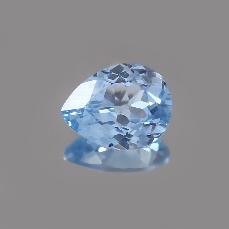 AAA Wonderfull Natural Brazilian Aquamarine Loose Pear Gemstone Cut 11×9 MM