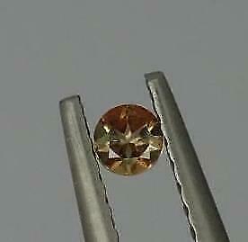 One Replacement Natural Loose Andalusite 0.07ct 2.50mm Round Cut Gemstone