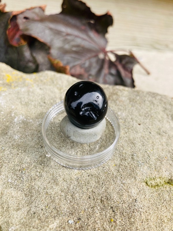 Indochinite Tektite High Dome Cut Cabochon