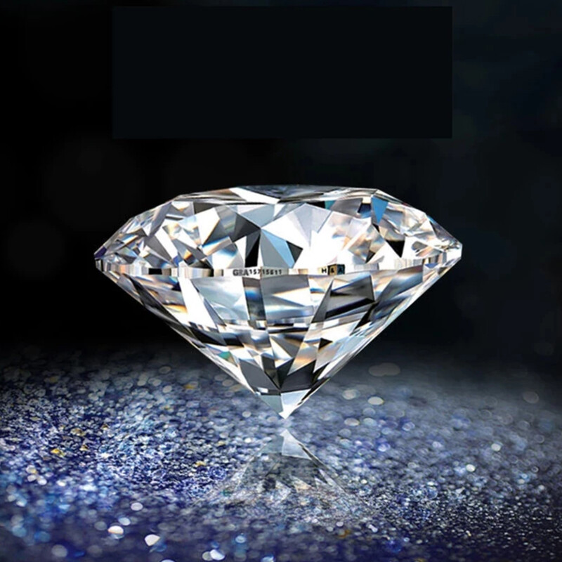 5-30CT Loose Moissanite Stone Diamond D Color VVS1 Round Cut With GRA Wholesale
