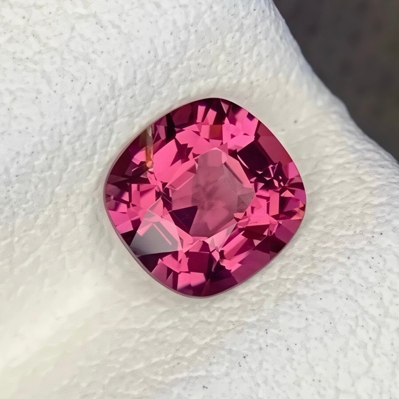 0.89 Carat Natural Pink Spinel Cushion Cut From Burma