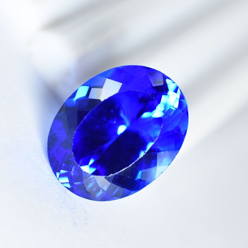 AAA+ CERTIFED Natural Ceylon Blue Sapphire 19.80 Ct Oval Cut Loose Gemstone
