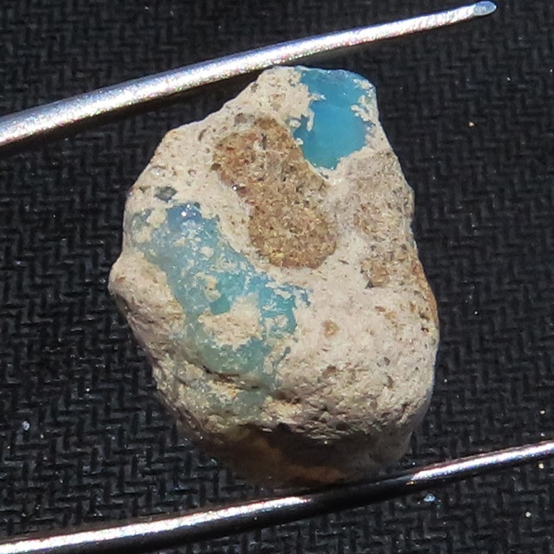 Untreated Ethiopian Opal Rough Play of Color Opal Rough 8.90 CT 13x19x9 mm RT87 gallery