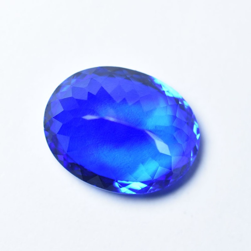 AAA+ CERTIFED Natural Ceylon Blue Sapphire 19.80 Ct Oval Cut Loose Gemstone gallery