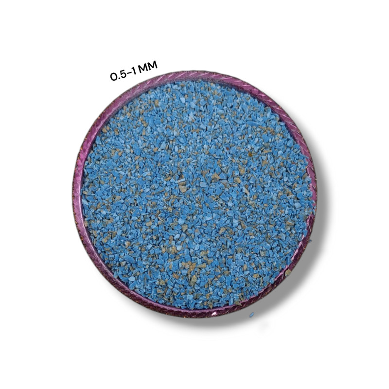 Crushed Blue Copper Turquoise Gemstone Coarse Woodwork Inlay Stone Healing Inlay