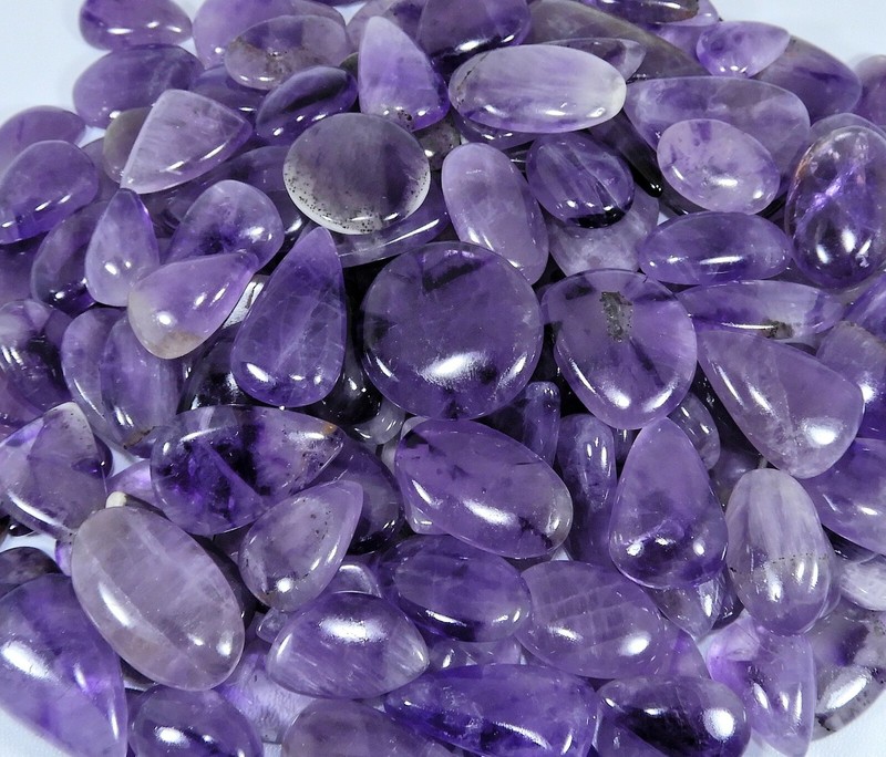 Natural Amethyst Lace agate Mix Cabochon Loose Gemstone Wholesale Lot gallery