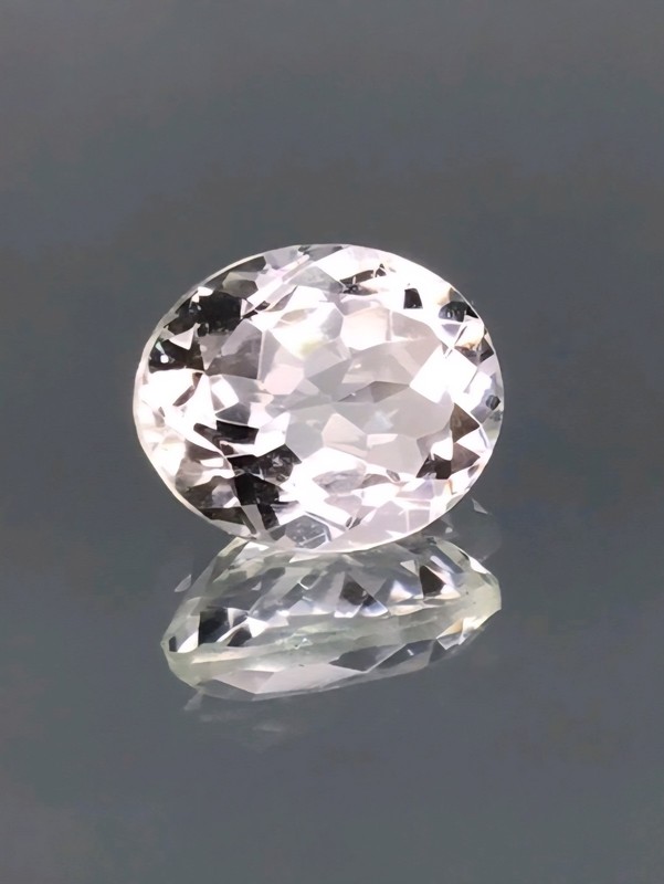Herkimer Diamond New York 5 Carat Oval Cut Unheated Quartz Natural Gem gallery