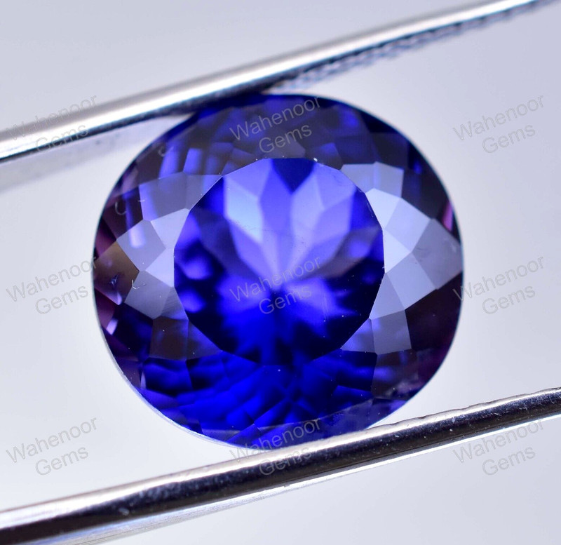 9.30 Ct Natural Royal Blue Sapphire Round Stunning AGL Certified Loose Gemstone