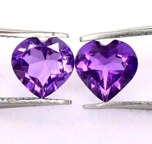 Natural Amethyst 50 Pcs Round Cut Loose Certified Gemstones 5-7 Ct Lot + Gift gallery