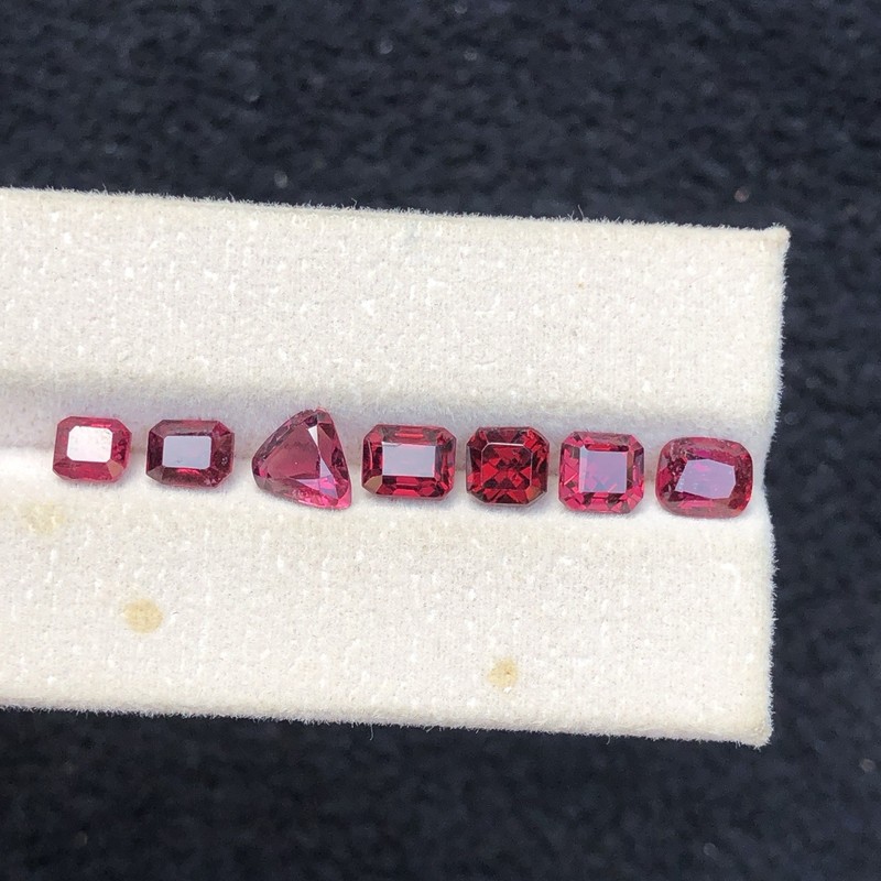 7.80 Carat Beautiful Natural Rhodolite Garnet From Africa Tanzania Mine gallery