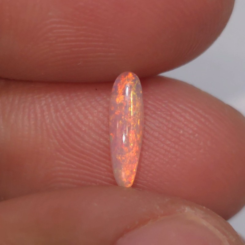 0.4cts Lightning Ridge Crystal Opal Jewelry Grade Opal 10×2.9x2mm