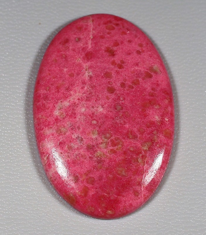 75 Ct 5X29X43 mm Natural Pink Thulite Rosaline Zoisite Cabochon Gemstone KH-25