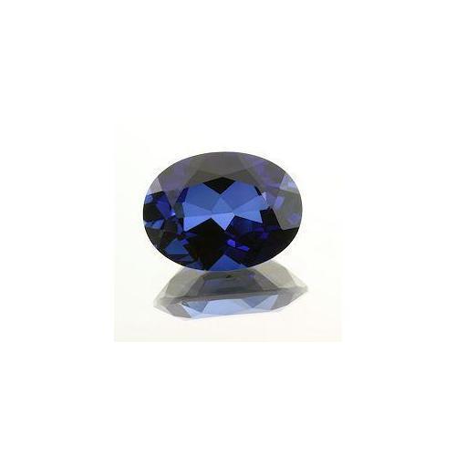 (5x3mm - 14x10mm) Oval Lab Created Blue Sapphire gallery