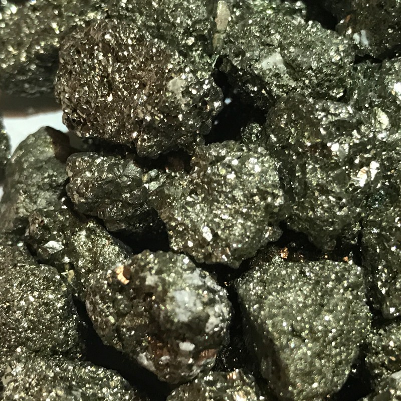 500 Carat Lots of Unsearched Natural Pyrite Rough + a FREE Faceted Gemstone gallery