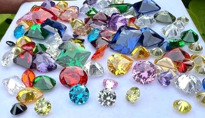 50 Ct+ Mix Cut Multicolor Certified Natural Cambodian Zircon Lot Loose Gemstone gallery