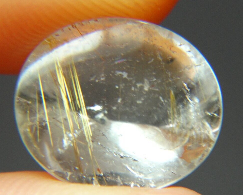 IP3 Rutilated Quartz 6.05ct 14x12x7mm golden 0val gallery