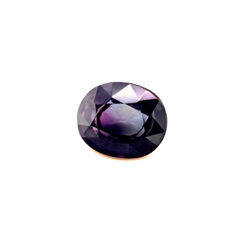 NATURAL 0.99ct DEEP Purple Sapphire UNHEATED Oval Cut 6x5mm Loose Gemstone VS gallery