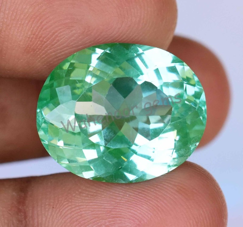 22.65 Ct Natural Paraiba Tourmaline Oval Blue Green Neon Copper Certified Gems gallery