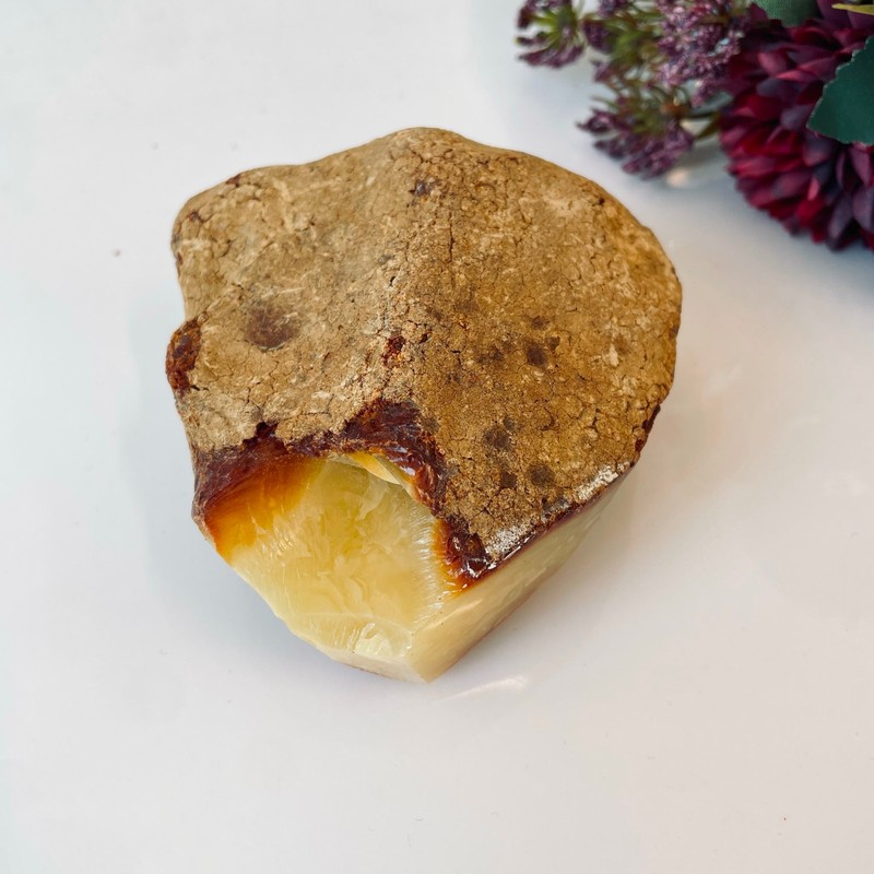 Raw Baltic Amber Stone, Natural Raw Solid Amber Poland Stone