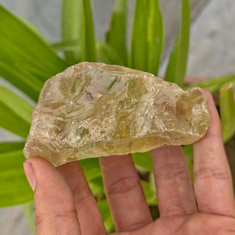 Natural 725 Ct With Certificate African Yellow Sapphire Rough Gemstone For Sale