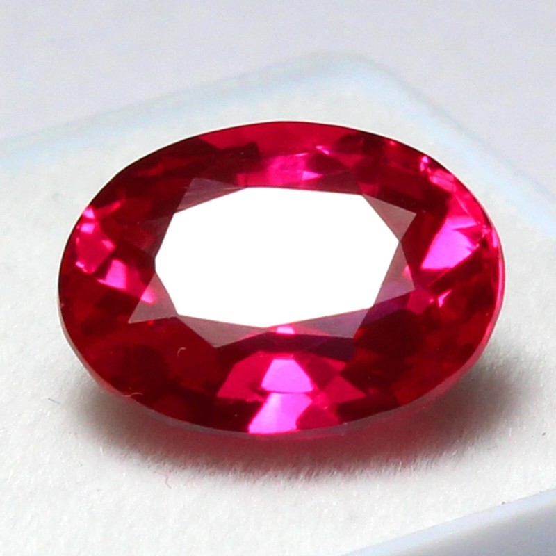 Best Quality Red Beryl Bixbite Oval 10-12 Ct Utah Certified Natural Gemstones