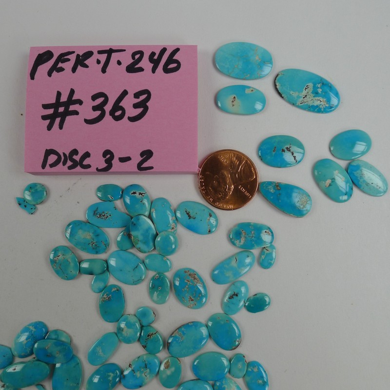 Persian Turquoise 100% Natural 71 Oval & Round Cabochon 100 TCW gallery