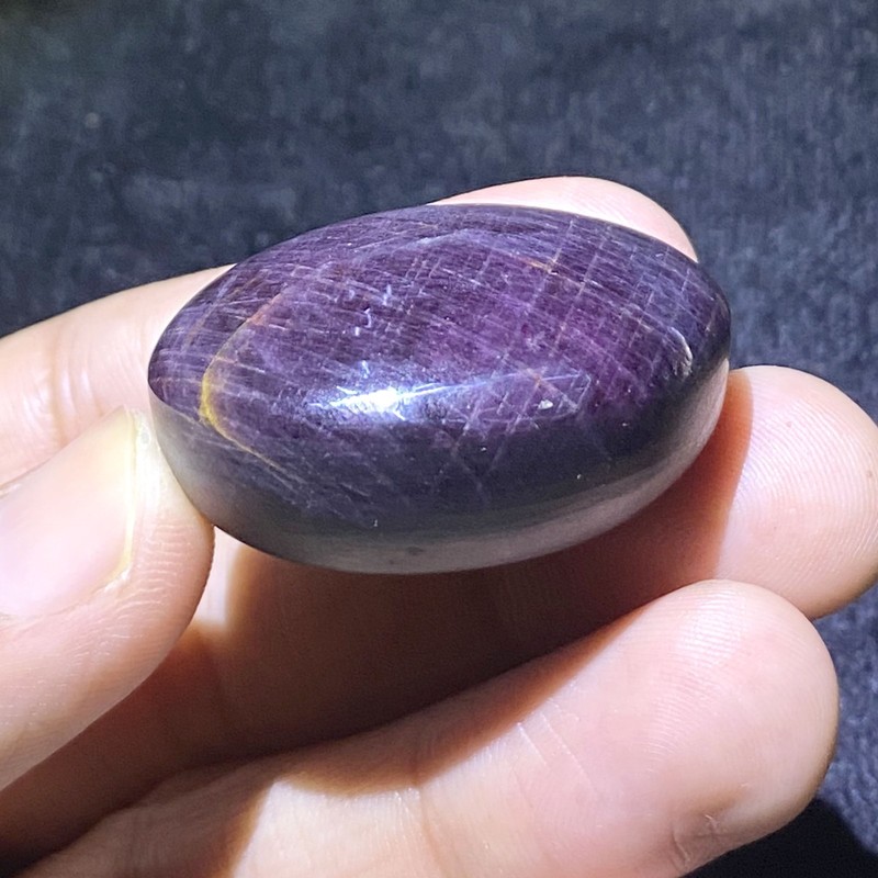 272 Cts Natural Star Ruby Gemstone Oval Shape Size 24x17x5 mm foJewelry Making gallery