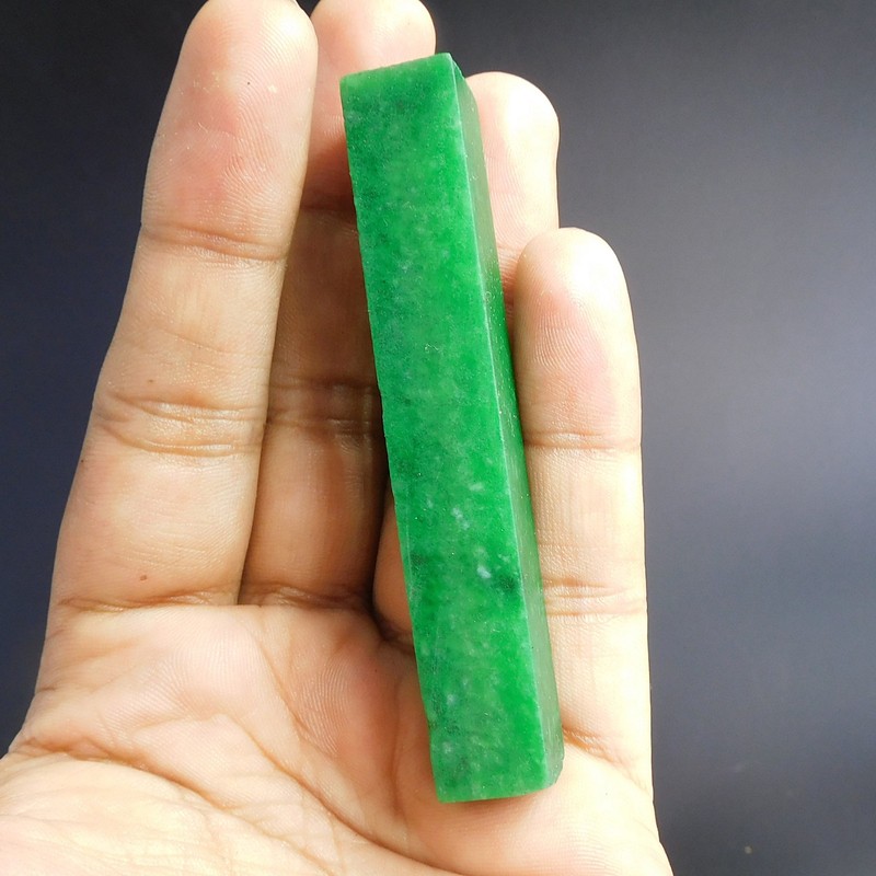 Brilliant 158.55 Ct Natural Green Emerald Rough UnCut CERTIFIED Loose Gemstones gallery