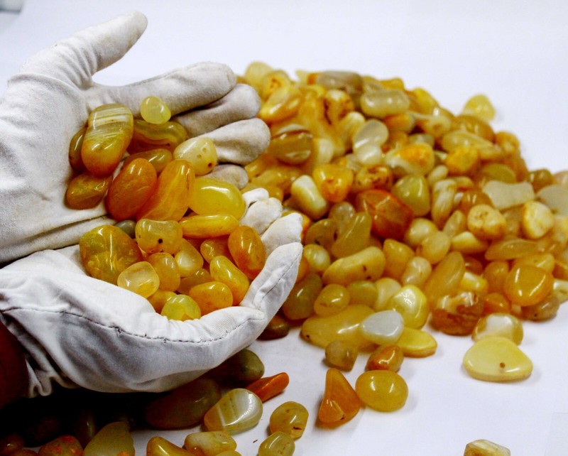 Untreated/Unheated Beautiful 500-20000Ct Natural Yellow Onyx Loose Gemstone Lot gallery