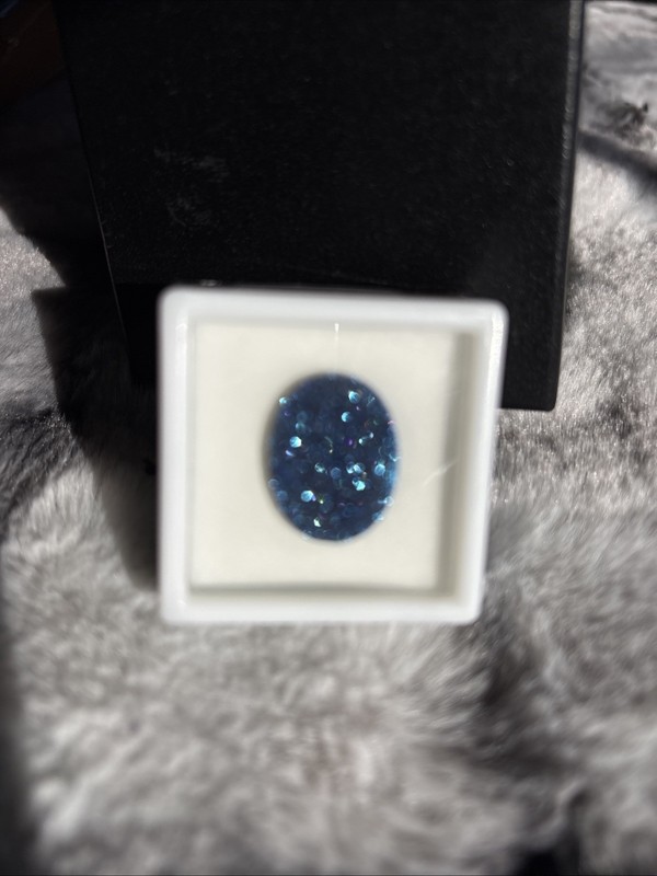 Natural Peacock Drusy Quartz Gem From JTV