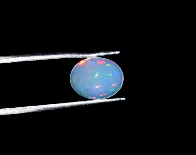 Natural Ethiopian Wello Fire Opal Cabochon Gemstone 8x10mm Loose AAA 36 gallery