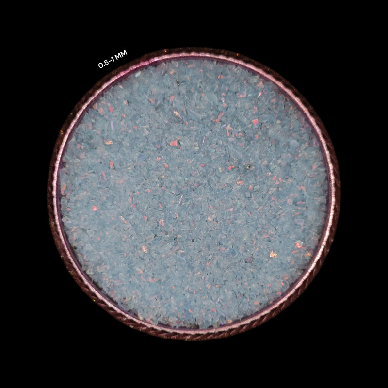 Light Blue Opal Crushed Gemstone Coarse All Size Premium Inlay Opal Powder