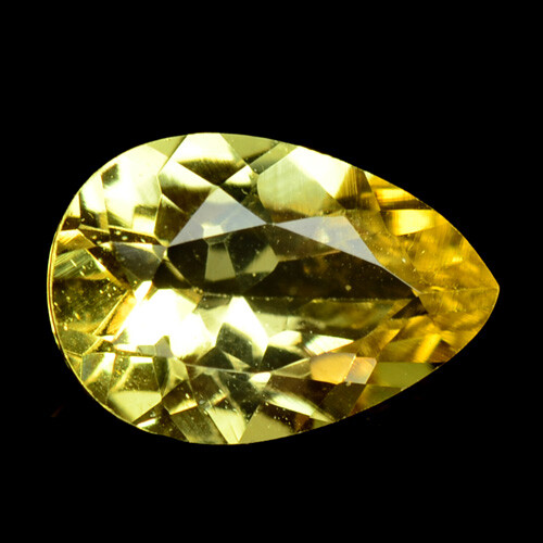 1.11Ct UNHEATED YELLOW BERYL GEMSTONE FROM BRAZIL