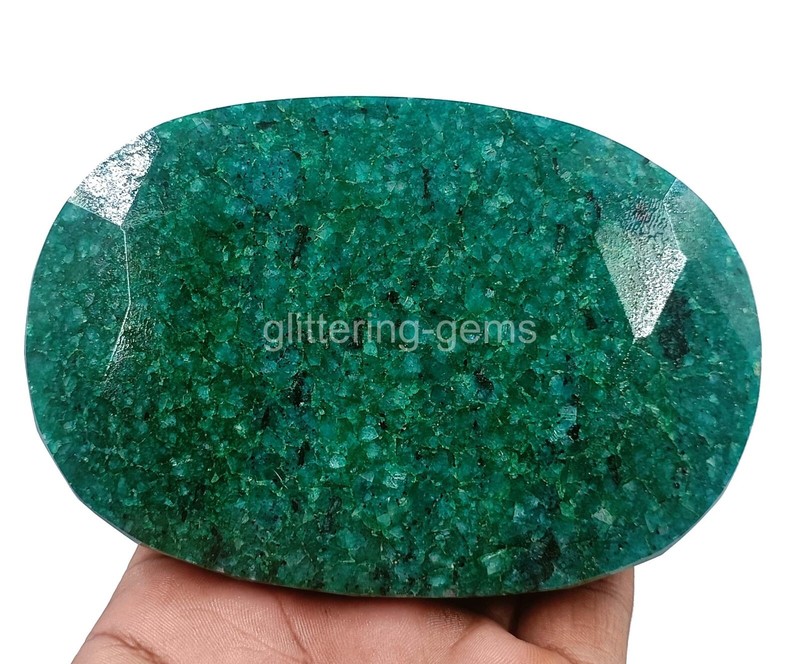 Massive 3000ct Natural Emerald & Sapphire Oval Gems (2pcs) | Natural gallery