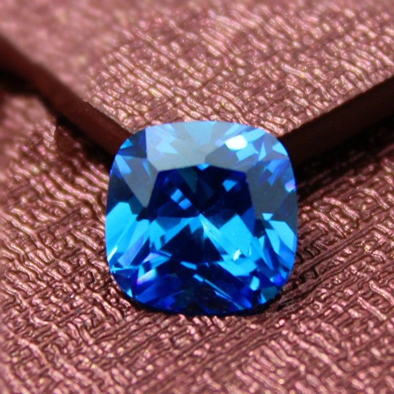5.2 Ct Natural Sky Blue Aquamarine Gemstone Beautiful Cushion Cut AAA