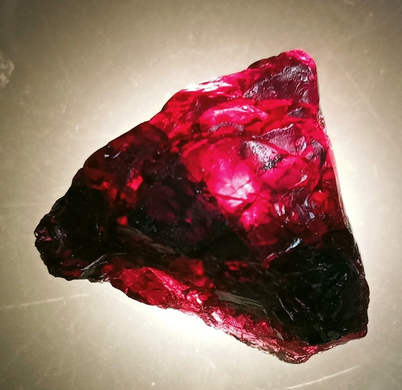 Extremely Rare 50+ Ct Red Painite Facet Certified Natural Rough Untreated gallery