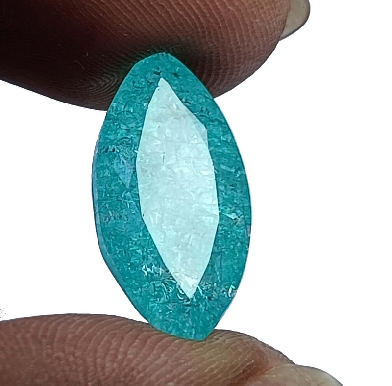 Genuine 28.10 Ct Natural Emerald Marquise Shape Loose Gem – IGL Certified " 5SDT gallery