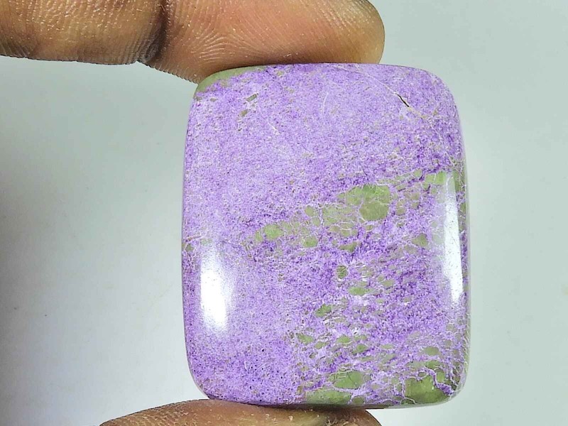 30X36X06MM Natural Stichtite Octagon Shape Cabochon loose Gemstone 55Cts.