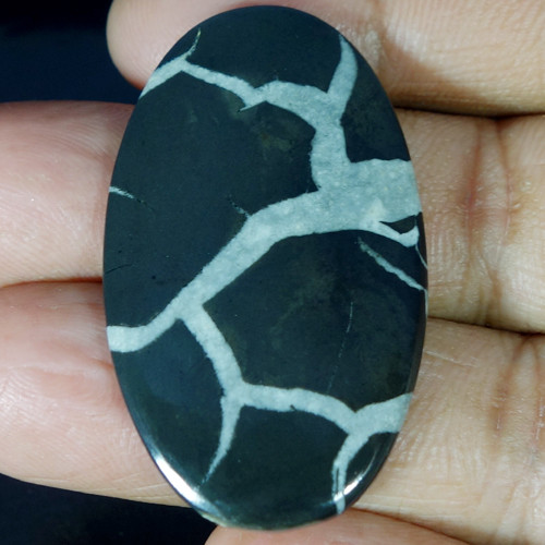 100% Natural Septarian Gronates Cabochon Gemstone Oval, Pear, Cushion, Fancy