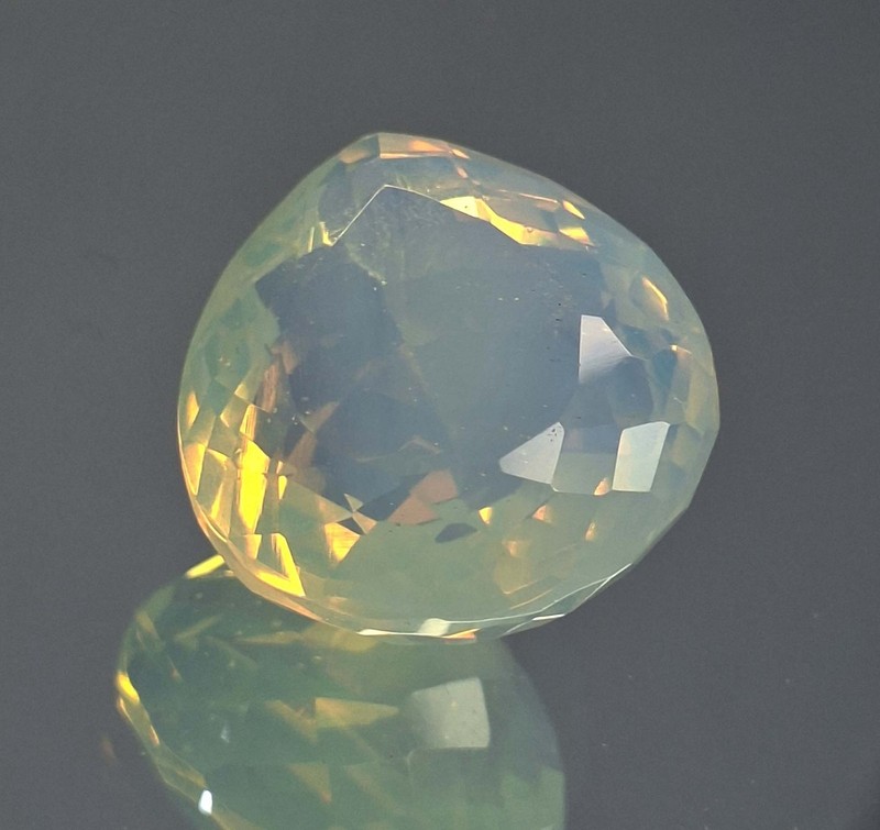 Australian Welo Fire Opal Pear Cut 61-63 Ct Loose Certified Gemstone SP1329 gallery