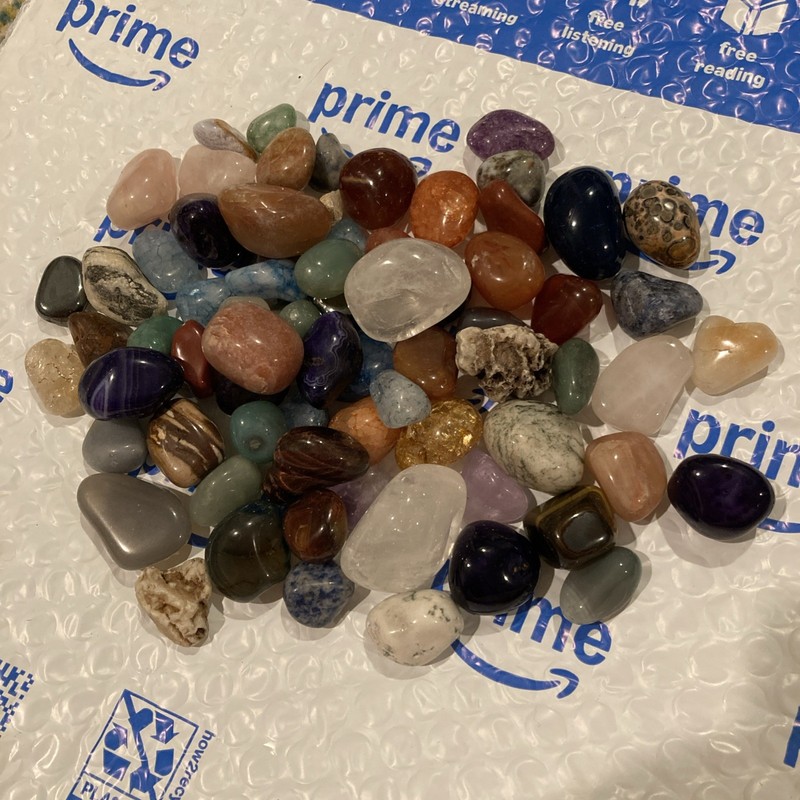 Mixed Gemstone Lot 70 Pieces Collection