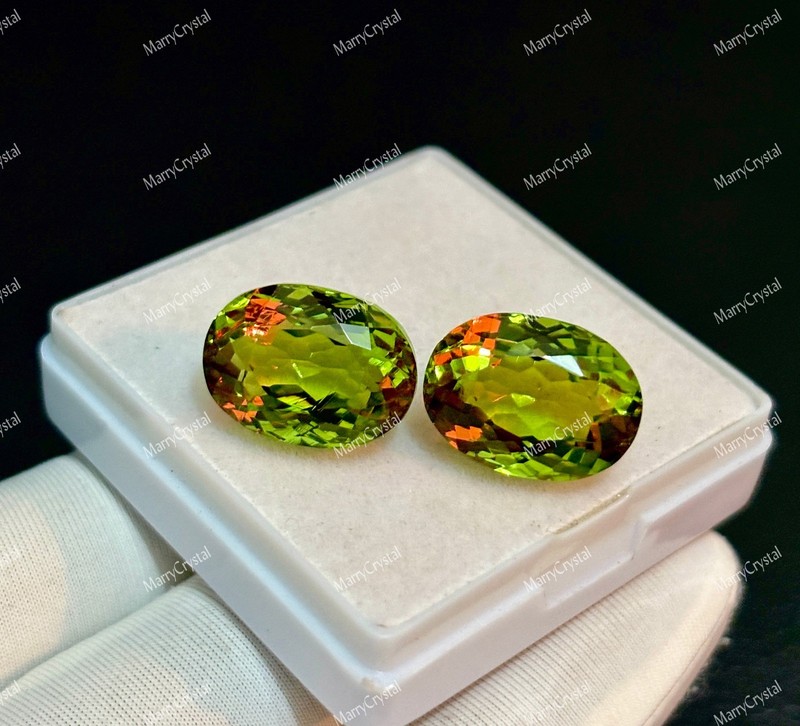 Diaspore Color Change Zultanite Glass Rare Brown Wine Red Green Loose Gemstone gallery