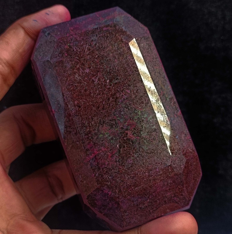 3023 Ct 100% Natural Red Ruby Emerald Shap EGL Certified Loose Gemstone 6FGA
