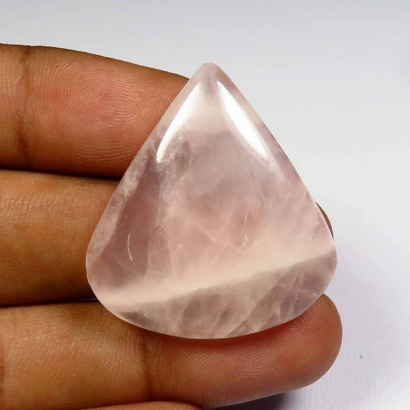 Natural Pink Rose Quartz Smooth Gemstone 41-85Cts Mix Shape Cabochon Jewel RO-A