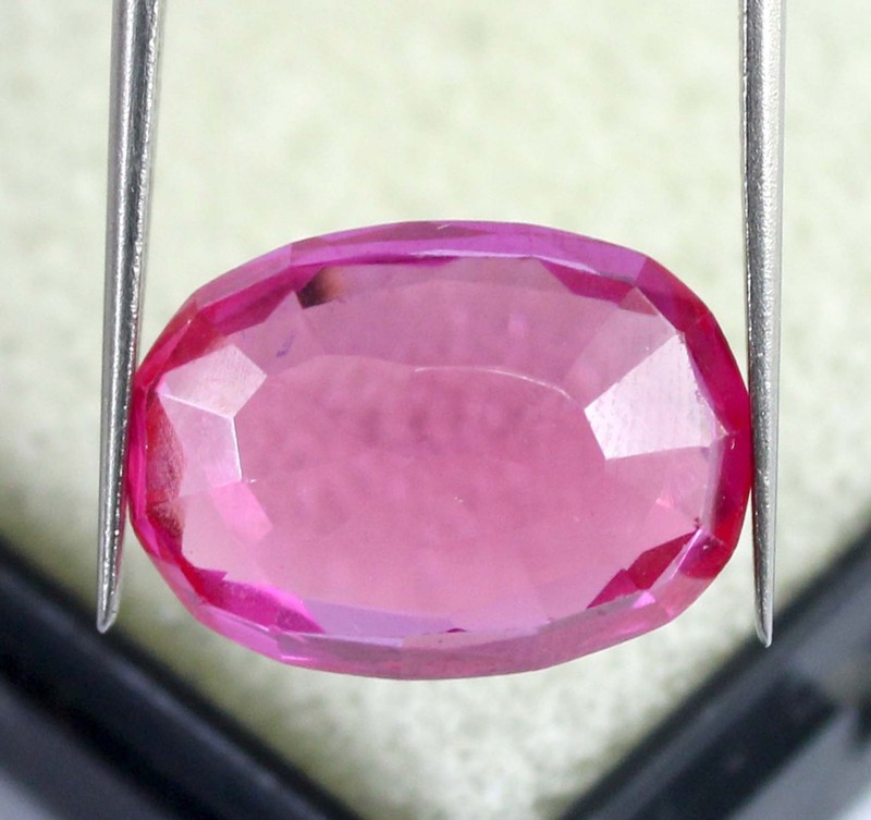 Raspberry Pink Rhodolite Garnet 10.55 Ct Natural Oval Gemstone gallery