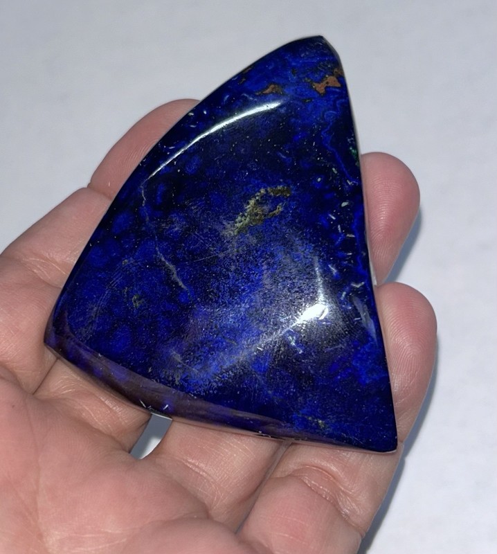 Natural AAA Azurite HUGE Cabochon 71mm by 56mm 489.5ct Specimen