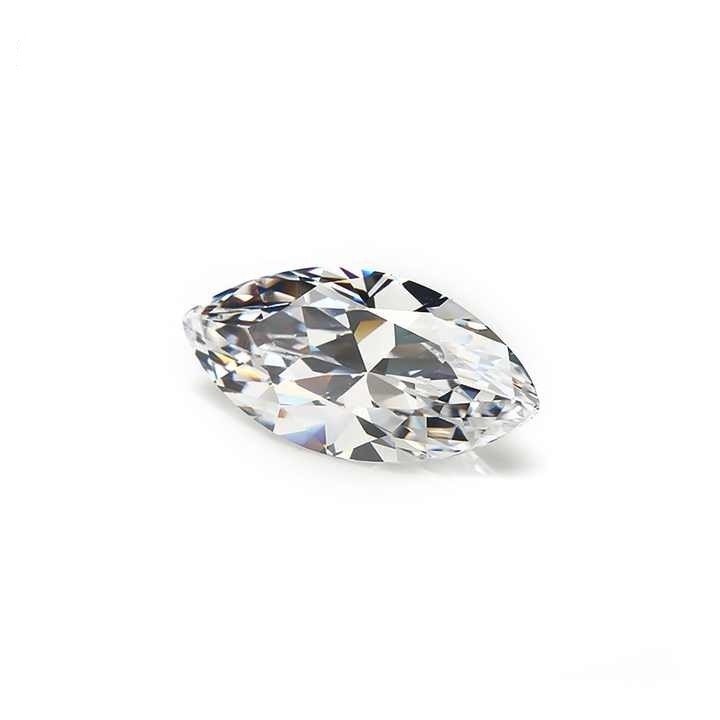 Cubic Zirconia Fine Cut Lab Created Marquise Loose Gemstone For Assorted Jewelry gallery