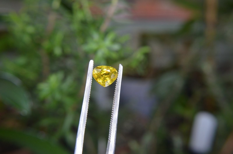 1.38ct Sphene from Madagascar, Natural.